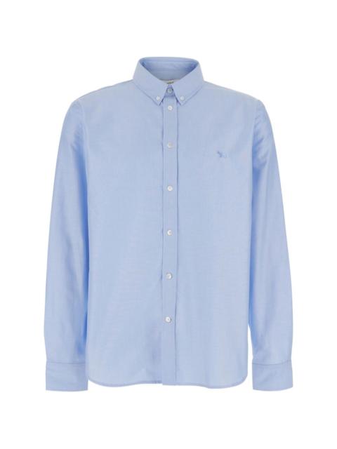 Maison Kitsuné embroidered buttoned shirt