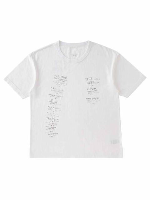 visvim JUMBO TEE S/S WHITE