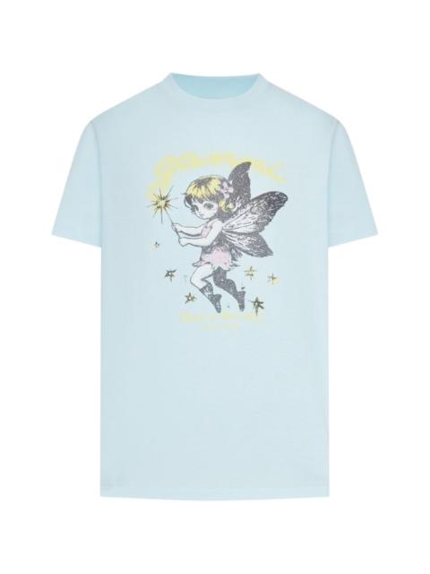 GANNI graphic-print T-shirt