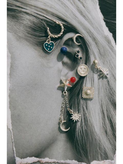 FREE PEOPLE Teeny Tiny Mega Stud Earring Set