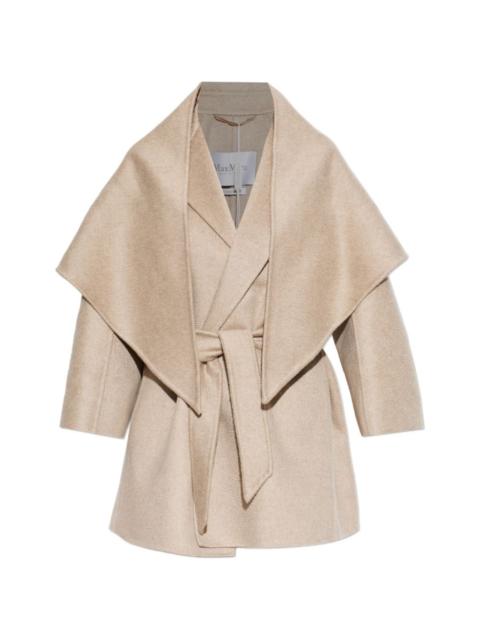 Max Mara Detto belted shawl-collar coat