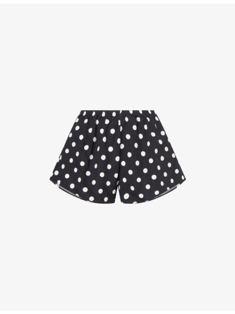 Hunza G Polka Dot Printed Shorts