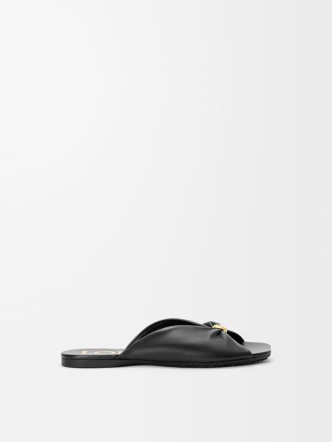 Loewe Pebble Soft slide in nappa lambskin