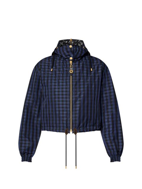 Louis Vuitton Hooded Check Jacket