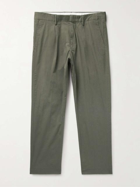 NN07 Bill 1449 Straight-Leg Stretch Organic Cotton Ripstop Trousers