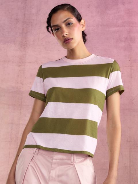 CYNTHIA ROWLEY Stripe Tee