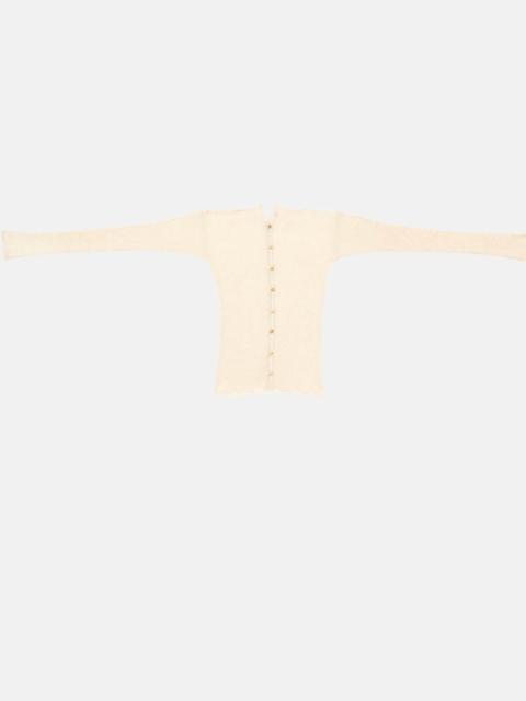 BASERANGE Tav Cardigan - Cotton Hemp Rib