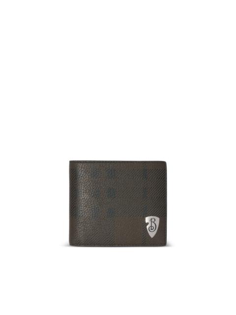 Burberry B-Shield bi-fold wallet