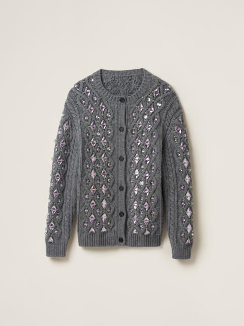 Miu Miu Wool knit cardigan