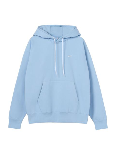 Nike Men's Nike Logo Embroidered Solid Color Fleece Lined Blue DA0316-436