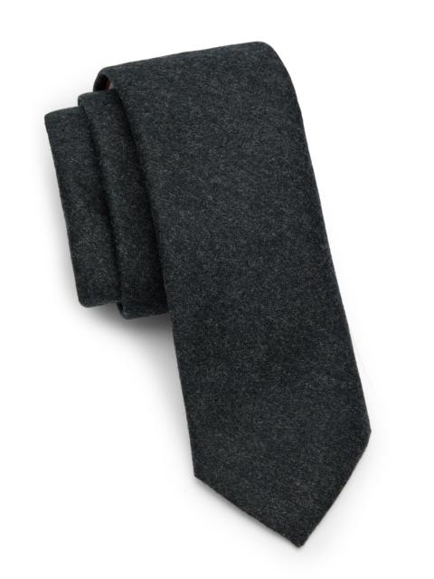 Canali Men's Impeccable Silk Tie - Charcoal