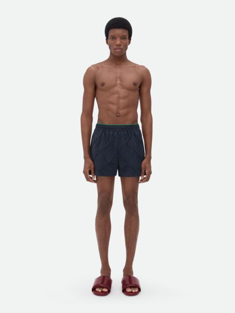 intreccio nylon swim shorts