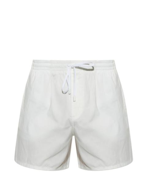 Balmain logo-embroidered swim shorts