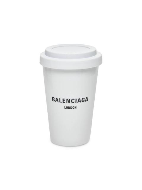 BALENCIAGA Cities London Coffee Cup in White