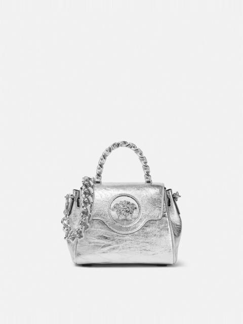 VERSACE Metallic La Medusa Small Handbag
