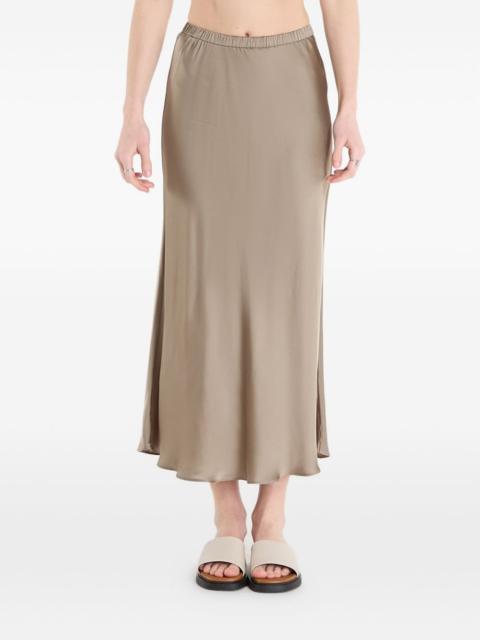 SAMSØE SAMSØE elasticated-waist midi skirt