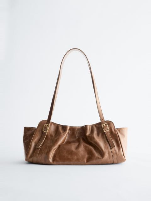 & Other Stories Low-profile Leather Shoulder Bag