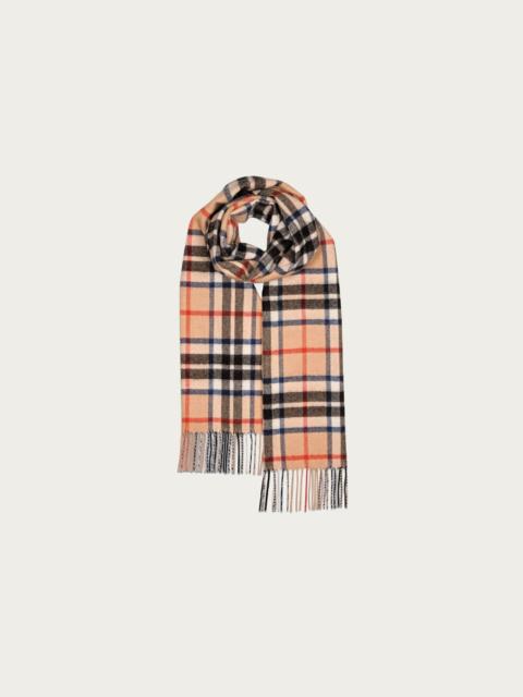 GLOVERALL Oversized Lambswool Scarf - Thomson Camel