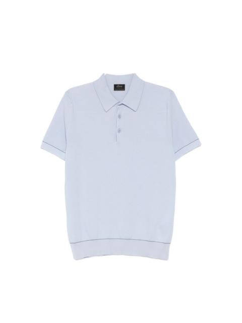 Brioni SEA ISLAND PIQUÉ COTTON POLO SHIRT