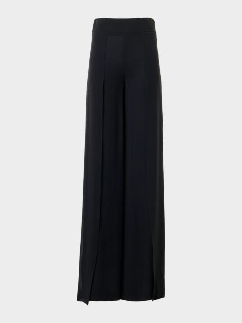 AKRIS Fellia Silk Pants