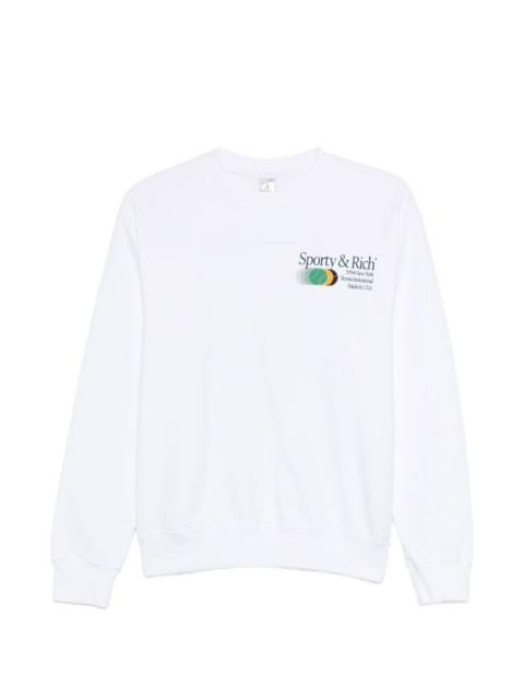 Sporty & Rich Invitational cew-neck sweatshirt