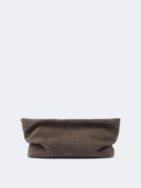 AESTHER EKME Nina Mini suede clutch