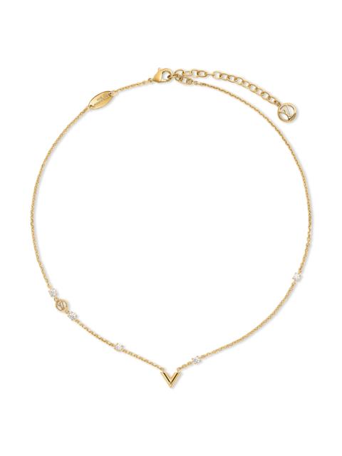 Louis Vuitton Essential V Strass PM Necklace