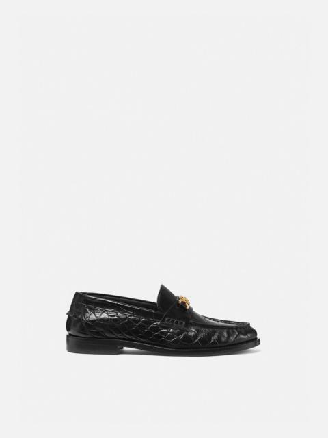 Croc-Effect Medusa '95 Loafers