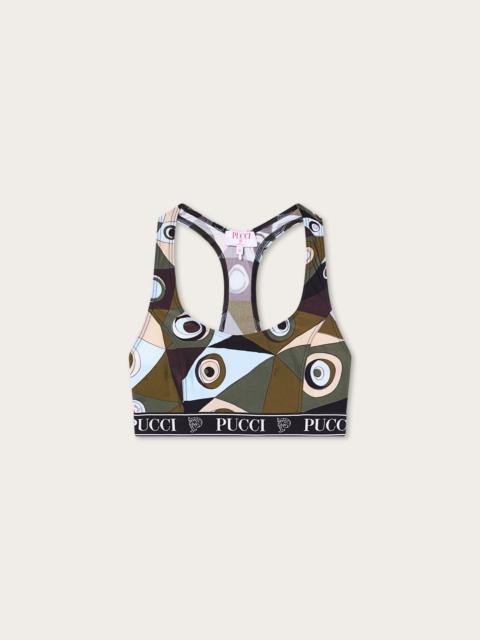 PUCCI OCCHI PRINT TOP