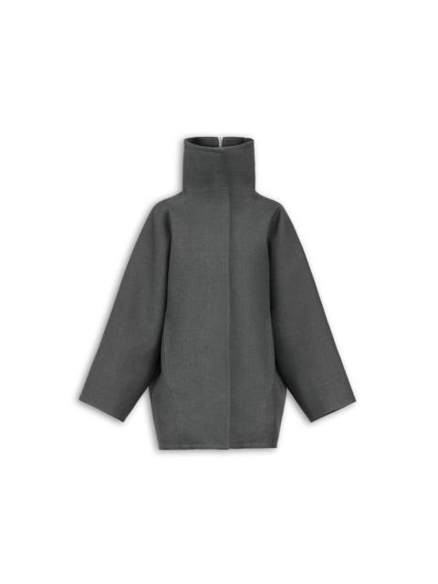 Alaïa LAYERED WOOL COAT