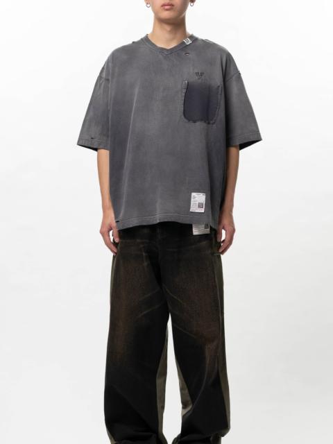 Maison MIHARAYASUHIRO Sun Faded Like V-neck T-shirt
