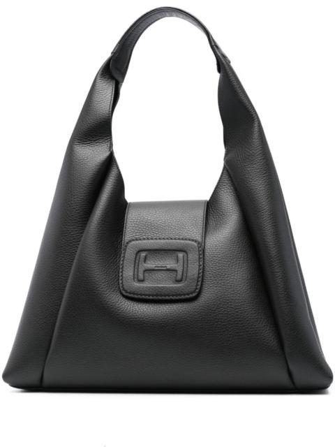HOGAN H-bag hobo medium leather shoulder bag
