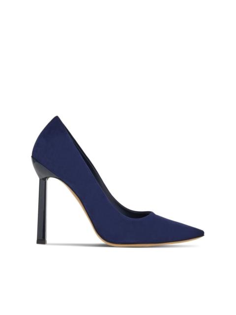 FERRAGAMO 105mm suede pump shoes