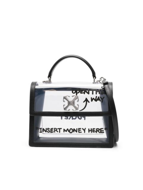 Off-White Jitney 2.8 transparent tote bag