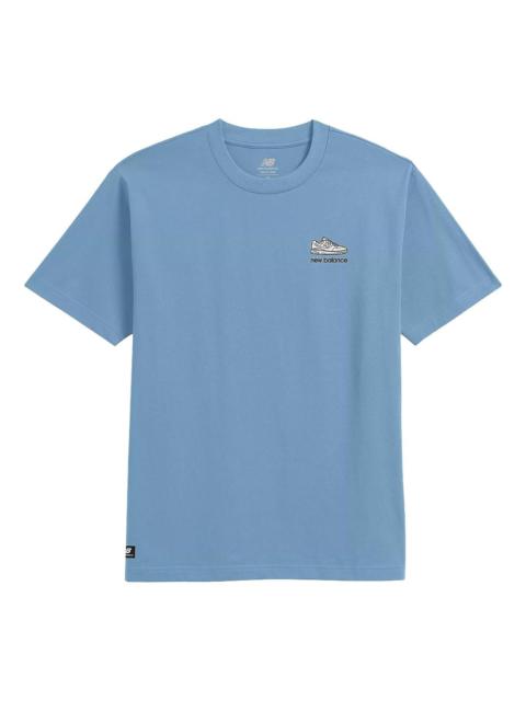 New Balance 550 Graphic Short Sleeve T-shirt 'Light Blue' MT31576-BLZ