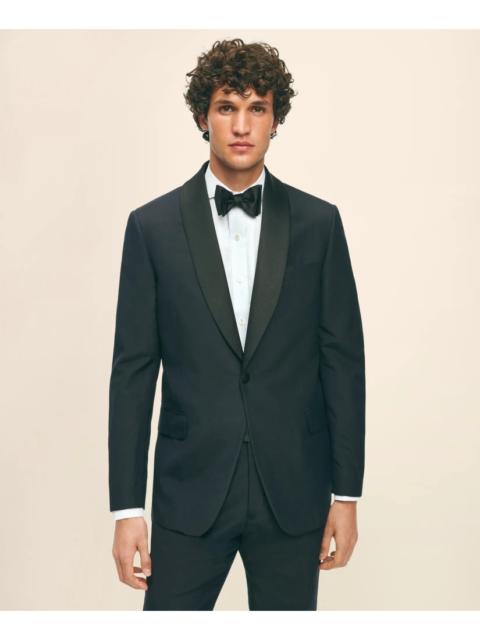 Brooks Brothers Black Fleece Shawl Collar Tuxedo in Silk-Linen