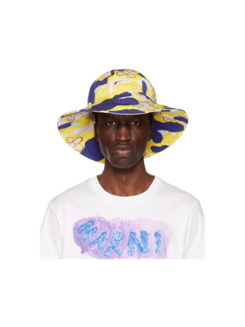 Yellow Cloudyflower Bucket Hat