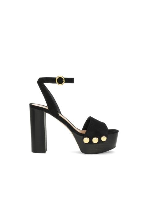Gianvito Rossi Ardéa studded platform sandals