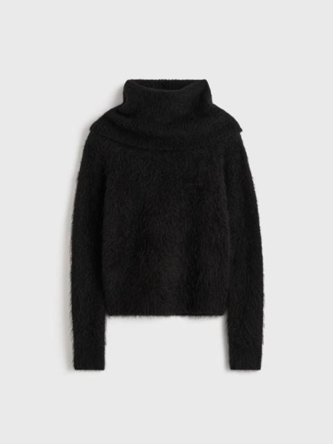 TOTEME Funnel alpaca-blend knit black