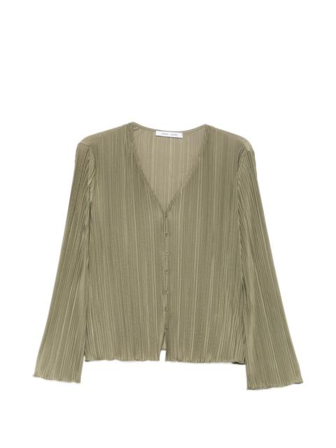 SAMSØE SAMSØE pleated buttoned shirt