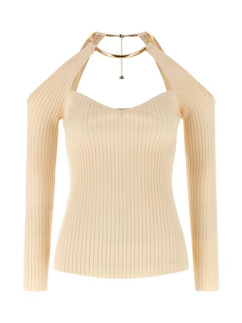 ELISABETTA FRANCHI Necklace sweater