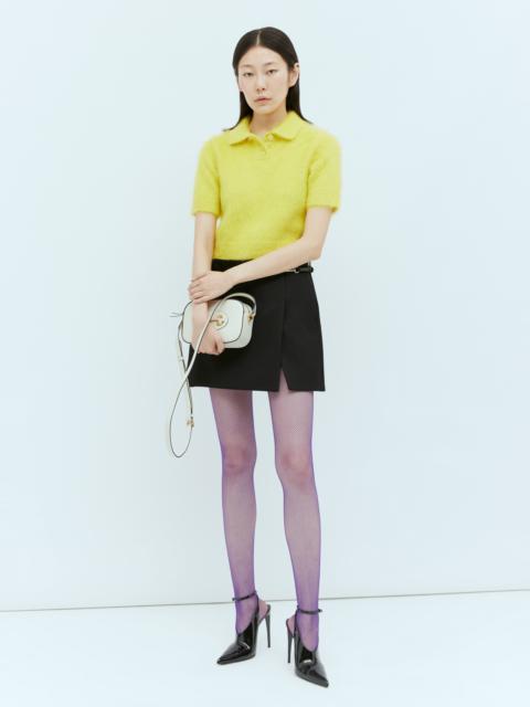 Love Parade Supreme Sheer Logo Tights Black