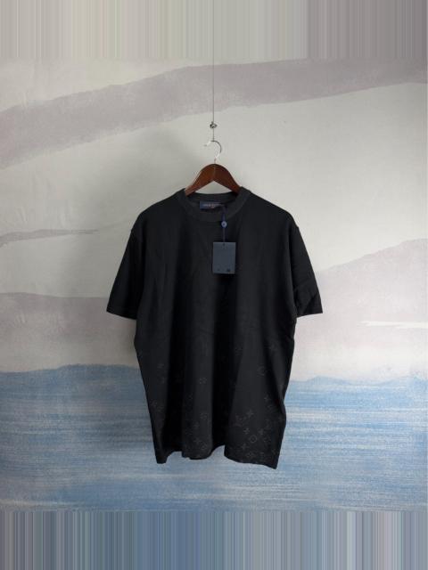 Louis Vuitton Louis Vuitton SS27 Black Gradient Knit Short Sleeve Top