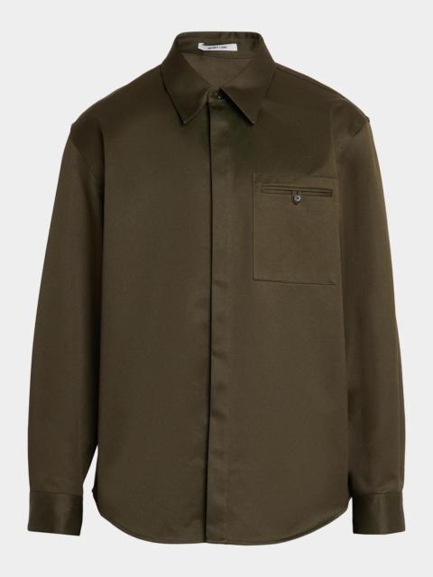 Helmut Lang Men's Cotton Shirt Jacket