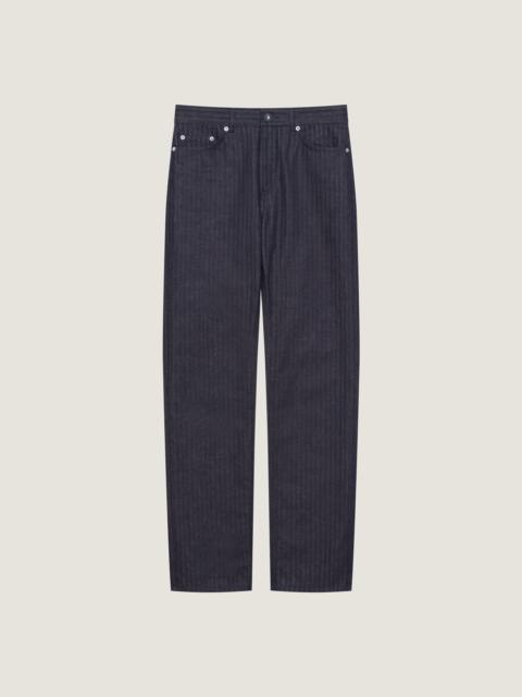 Givenchy STRAIGHT FIT HERRINGBONE JEANS
