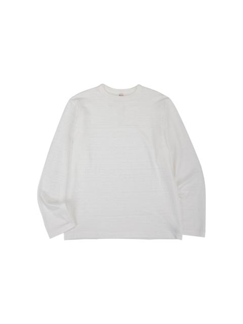 Warehouse & Co. Lot. 5906 Long Sleeve Crew Neck T-Shirt Off White