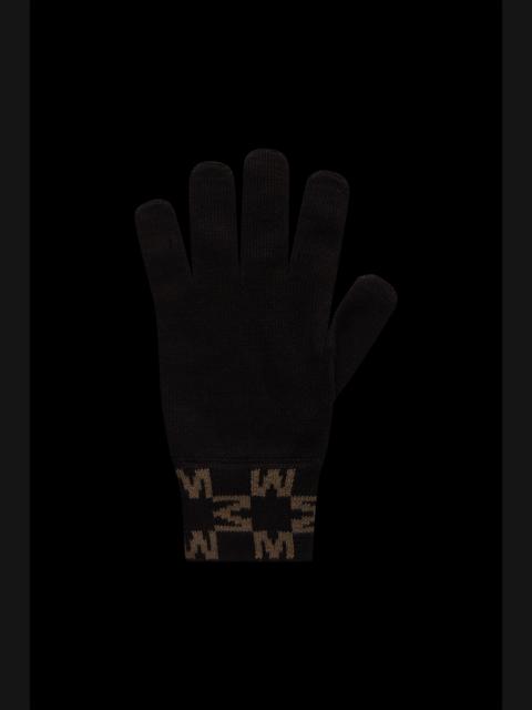 Moncler Monogram Pattern Gloves