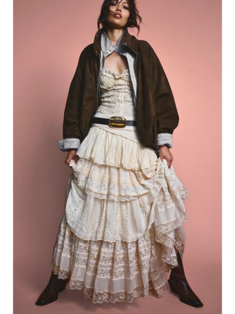 FREE PEOPLE Regency Riot Maxi Skirt