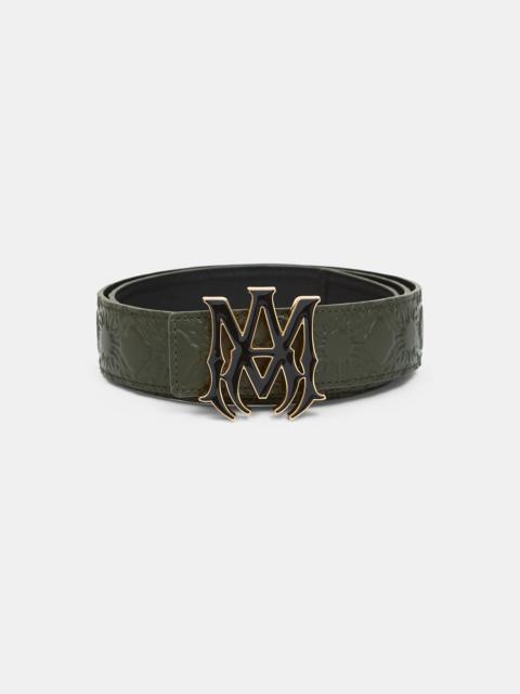 AMIRI MA QUAD LEATHER 4CM BELT