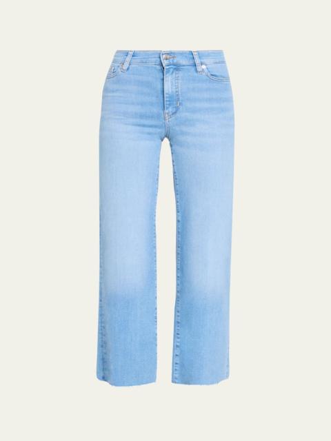 FRAME Le Slim Palazzo Crop Jeans